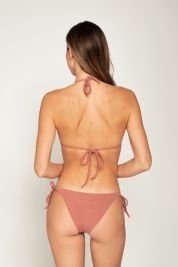 Peixoto Guava Esso Rib Tonie String Bikini Bottom