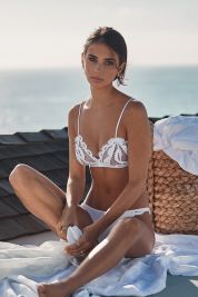 PQ Lounge Water Lily Lace Thong