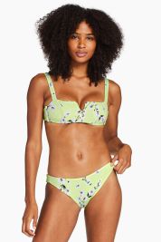 Vitamin A Citrus Floral Kaya Bikini Top
