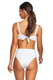 Vitamin A EcoTex White Barcelona Bikini Bottom