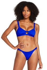 Vitamin A Sardinia Blue EcoLux Lennon Bralette Top