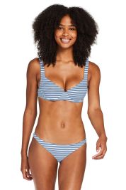 Vitamin A Sardinia Stripe Demi Bikini Top