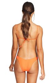 Vitamin A Variegated Orange Crush California High Leg Bottom